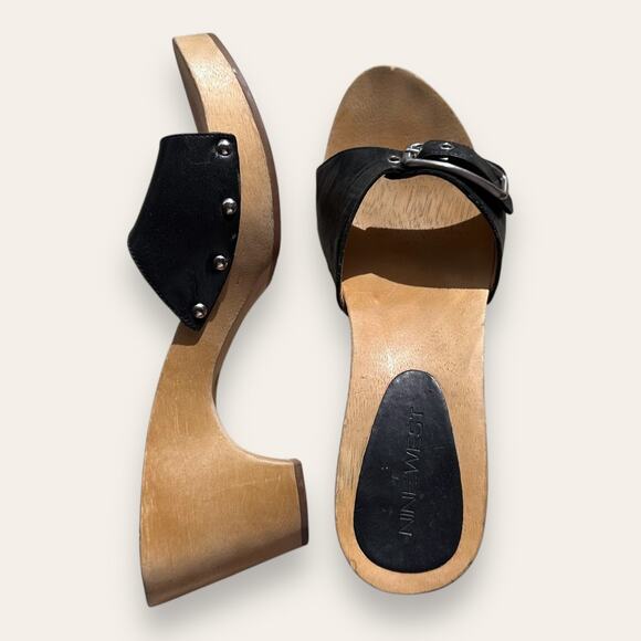 Nine West Shoes - Nine West Black and Tan Sandals